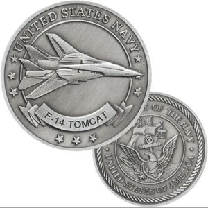 🆕United States Navy F-14 Tomcat Commemorative Challenge Coin